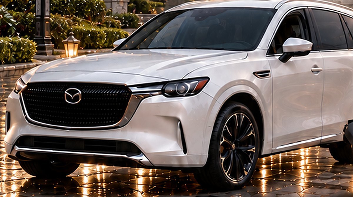 Mazda CX-90 Signature 2026 blanca